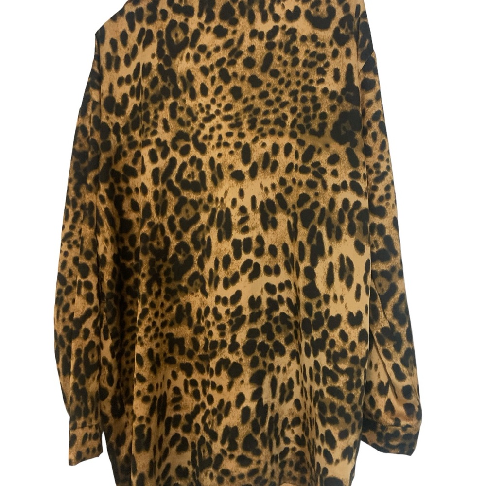 Superdown Leopard Print Blazer/ Duster- Mob Wife … - image 4